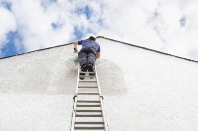 Peinture extérieure à la Cadière-d'Azur — façades et ravalement